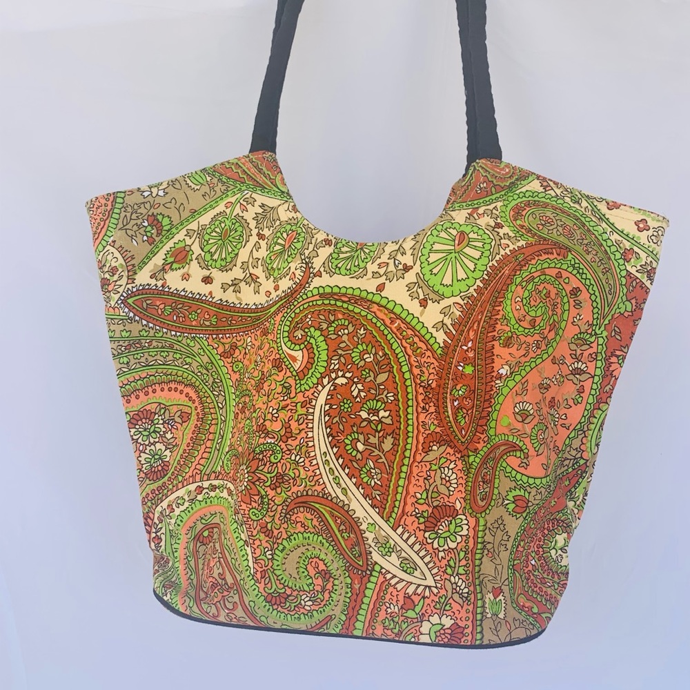 Paisley Pattern Tote Bag